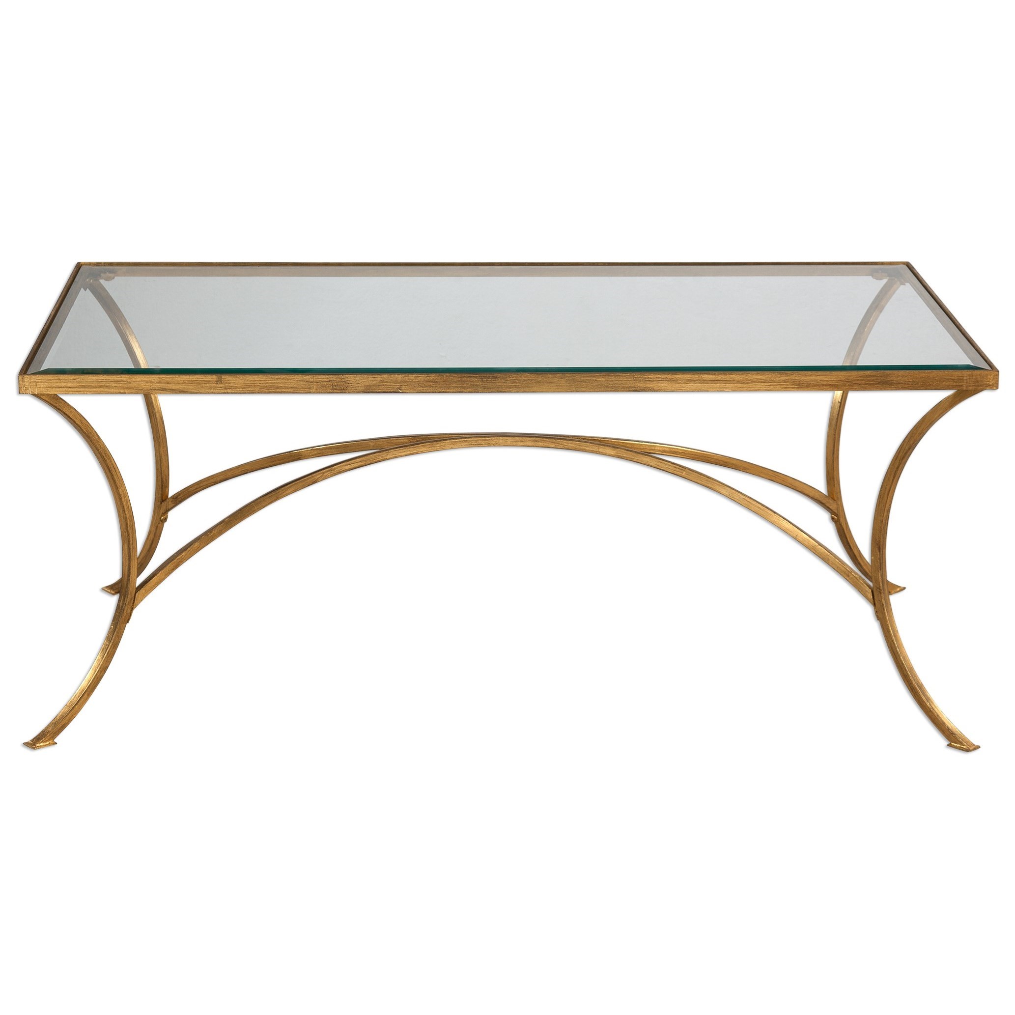 Uttermost Accent Furniture Occasional Tables 24639 Alayna Gold Coffee